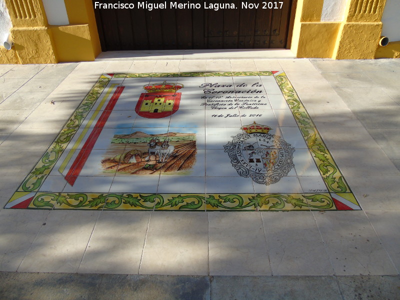 Ermita del Egido - Ermita del Egido. Azulejos