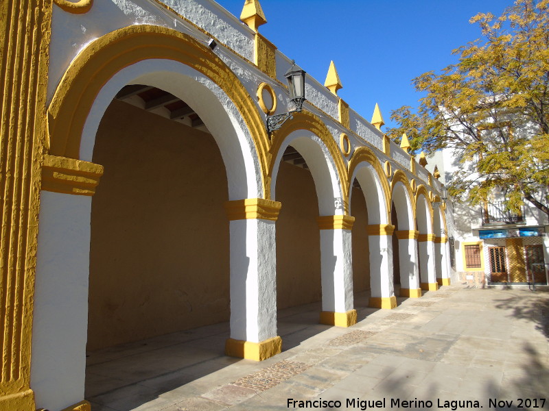 Ermita del Egido - Ermita del Egido. Soportales