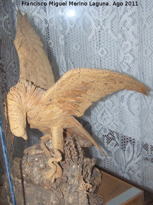 Museo del corcho - Museo del corcho. guila culebrera