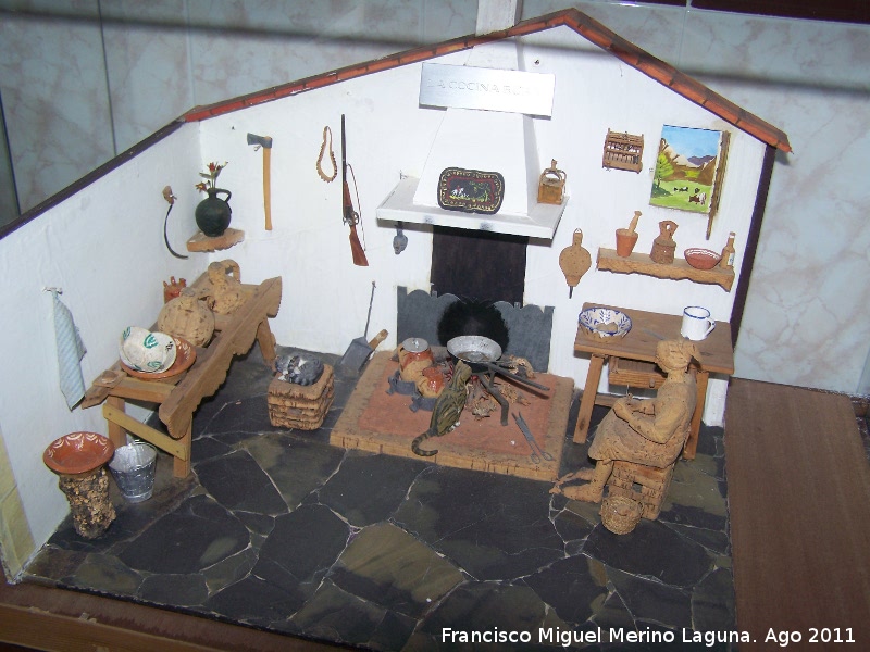 Museo del corcho - Museo del corcho. La cocina rural