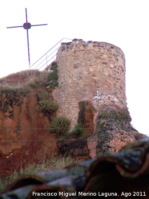 Castillo de San Esteban - Castillo de San Esteban. Torren circular