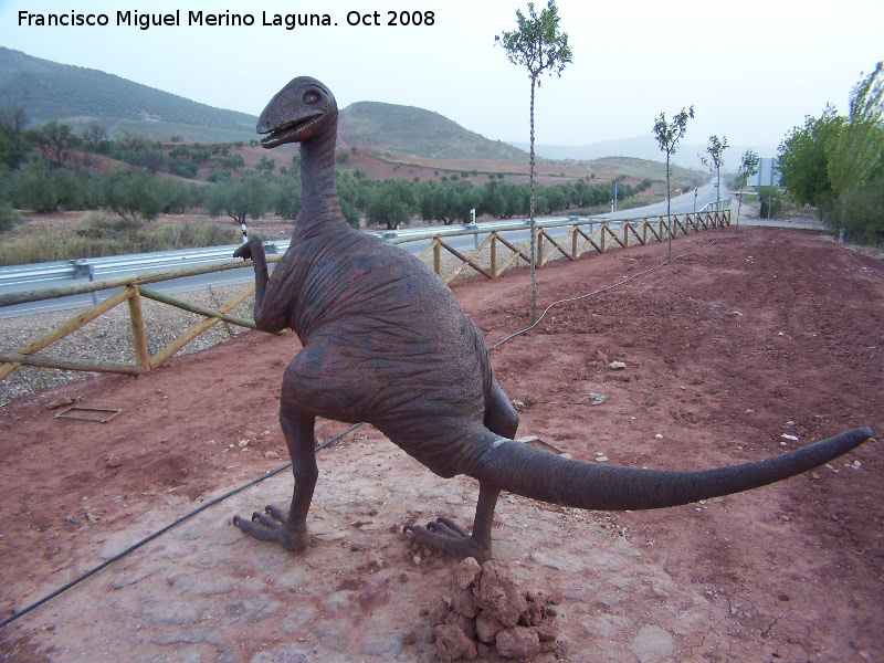 Huellas de Dinosaurio - Huellas de Dinosaurio. Reconstruccin del arcosaurio