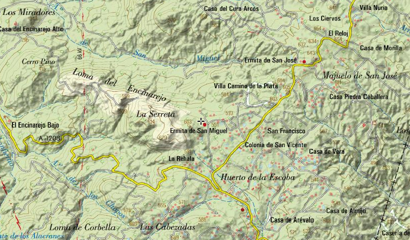 Ermita de San Miguel - Ermita de San Miguel. Mapa