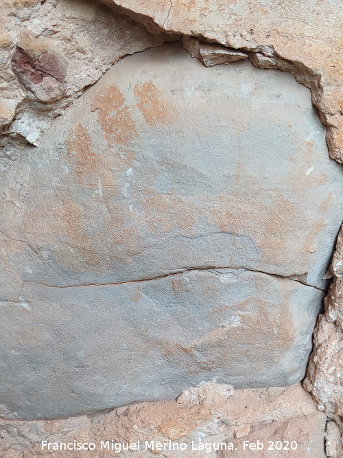 Castillo del Poyato - Castillo del Poyato. Mano