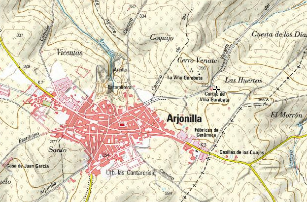 Cortijo Via Garabata - Cortijo Via Garabata. Mapa