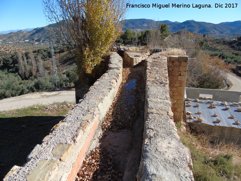 Molino del Almeriche - Molino del Almeriche. Caz