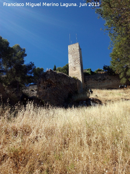 Muralla de Jan. Torren Norte I - Muralla de Jan. Torren Norte I. Distancia con el Torren Norte II