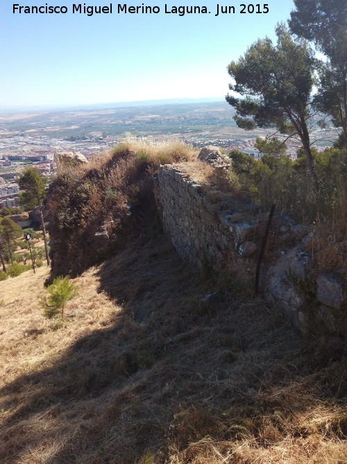 Muralla de Jan. Lienzo Norte IV - Muralla de Jan. Lienzo Norte IV. 