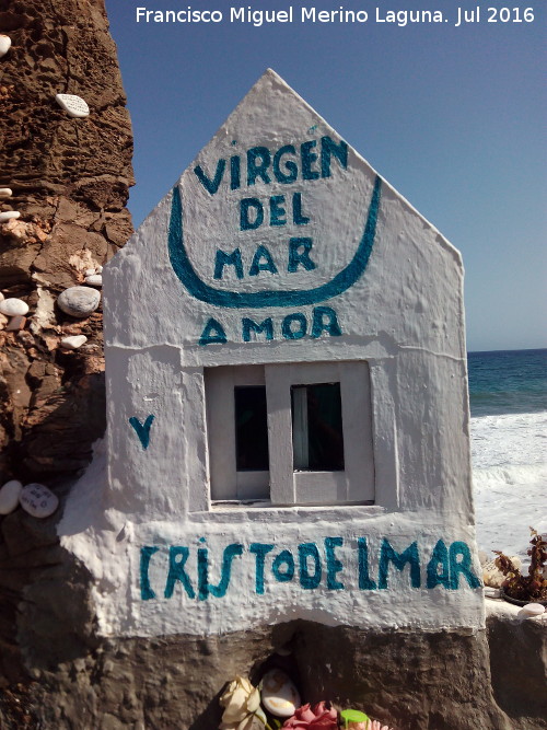 Roca Virgen del Mar y Cristo del Mar - Roca Virgen del Mar y Cristo del Mar. Capillita