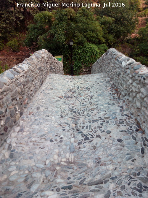 Puente rabe - Puente rabe. Calzada