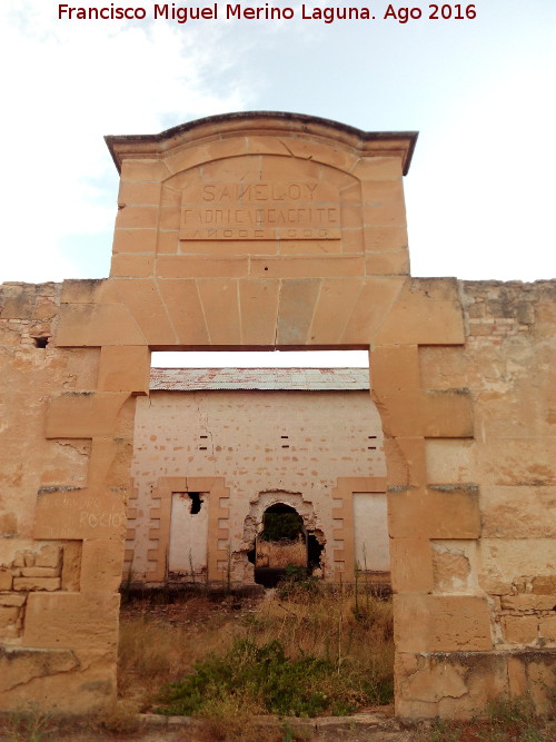 Cortijo San Eloy - Cortijo San Eloy. Puerta de entrada