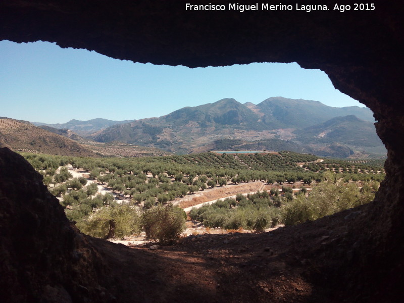 Casa cueva de la Hoya de la Sierra II - Casa cueva de la Hoya de la Sierra II. Vistas desde la casa cueva