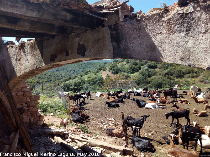 Molino de Montefuerte - Molino de Montefuerte. Arco rebajado