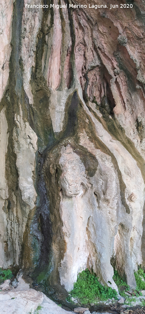 Cueva de las Grajas - Cueva de las Grajas. Rezumes