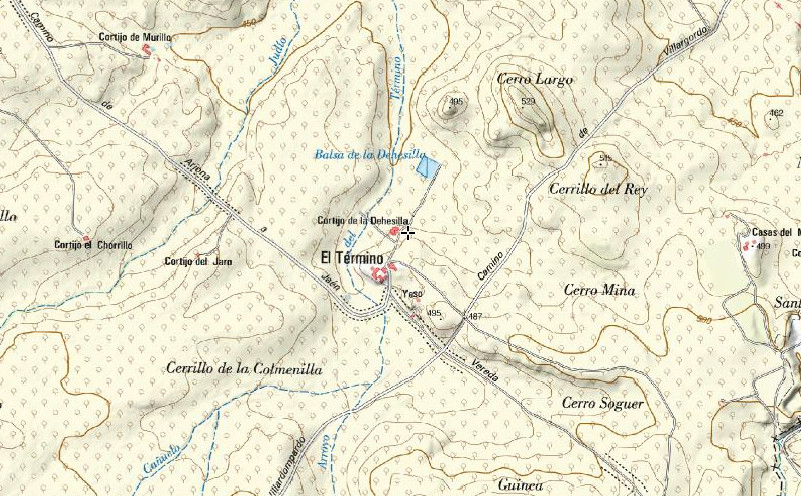 Cortijo La Dehesilla - Cortijo La Dehesilla. Mapa