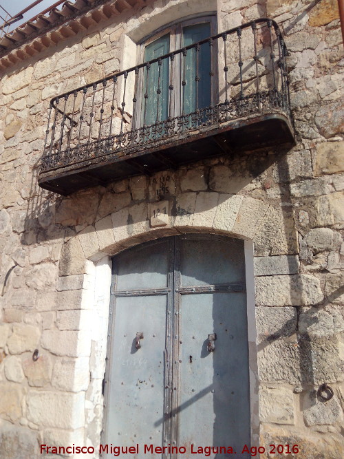 Cortijo Benzal - Cortijo Benzal. Balcn y portada