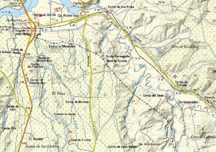 Cortijo Torrubia - Cortijo Torrubia. Mapa