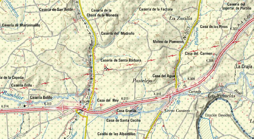 Cortijo Santa Brbara - Cortijo Santa Brbara. Mapa