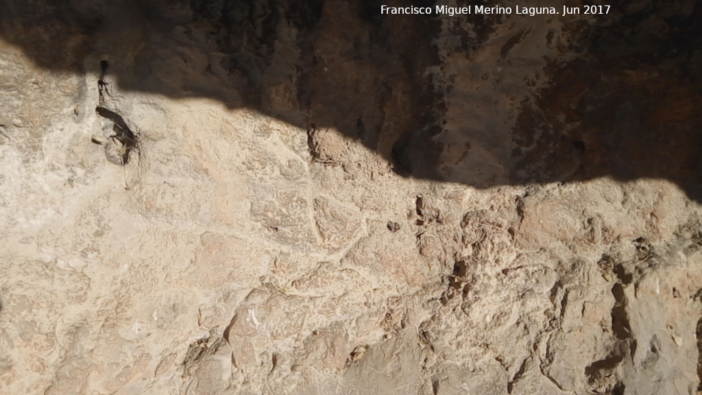 Pinturas y petroglifos rupestres de la Merced - Pinturas y petroglifos rupestres de la Merced. Grabados
