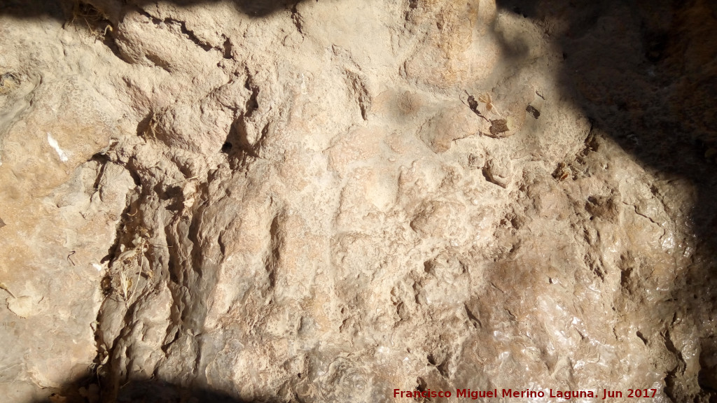 Pinturas y petroglifos rupestres de la Merced - Pinturas y petroglifos rupestres de la Merced. Grabados