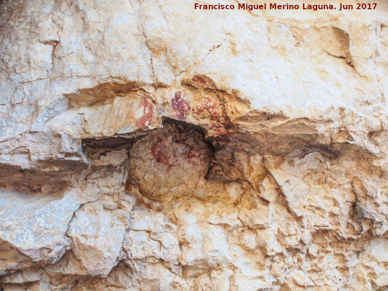 Pinturas y petroglifos rupestres de la Merced - Pinturas y petroglifos rupestres de la Merced. Ojo?
