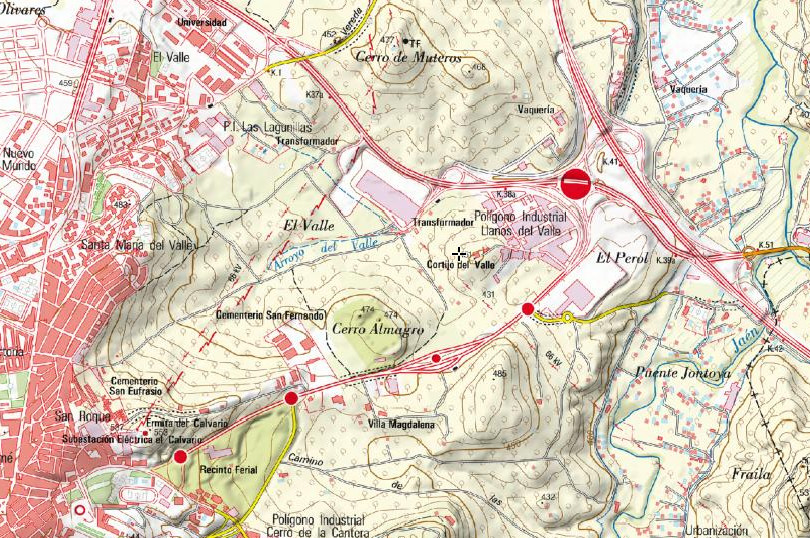 Casera del Valle - Casera del Valle. Mapa