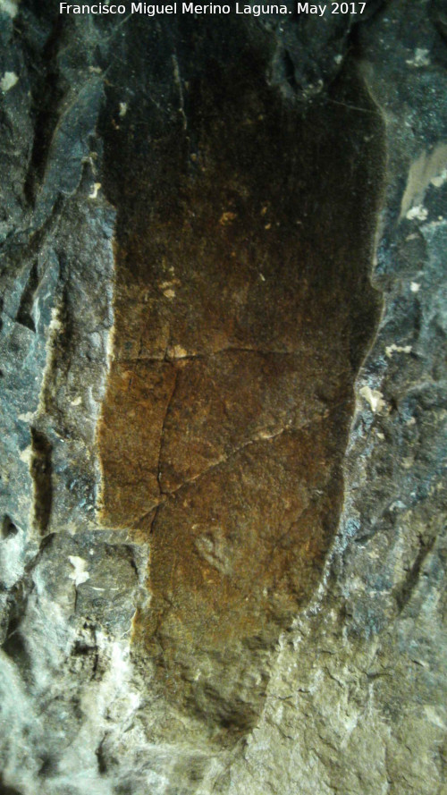 Pinturas rupestres de la Llana III - Pinturas rupestres de la Llana III. Panel indito