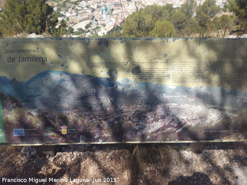 Mirador del Pecho de la Fuente - Mirador del Pecho de la Fuente. Panel