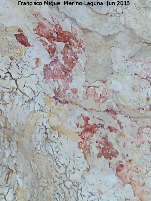 Pinturas rupestres del Pecho de la Fuente V - Pinturas rupestres del Pecho de la Fuente V. 