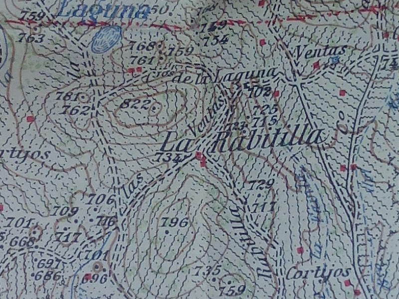La Rabitilla - La Rabitilla. Mapa