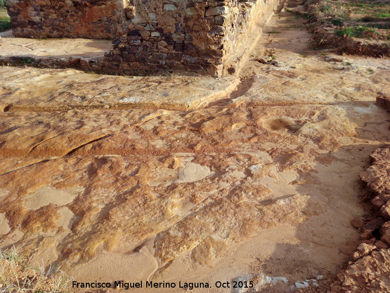 Calzada romana del Canuto - Calzada romana del Canuto. Antes de la excavacin