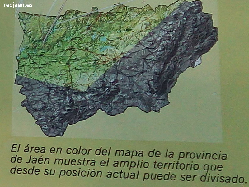 Mirador de la Serrezuela - Mirador de la Serrezuela. rea de la provincia que se puede divisar desde el mirador.