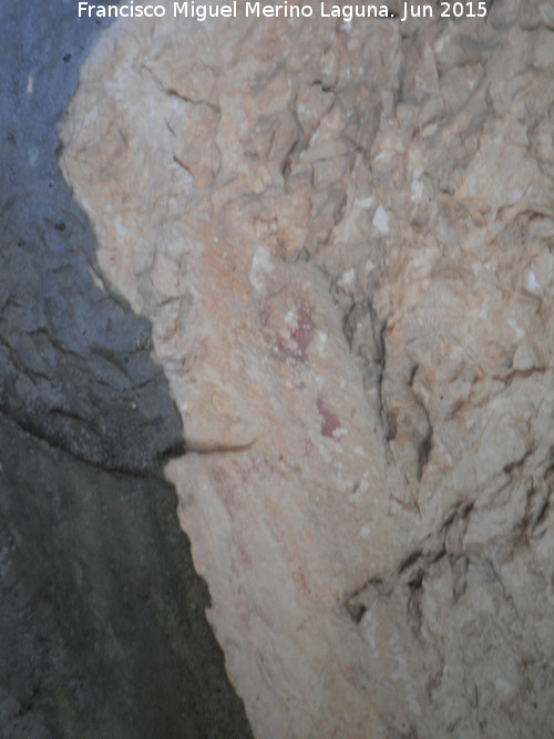 Pinturas rupestres de la Serrezuela de Pegalajar IV - Pinturas rupestres de la Serrezuela de Pegalajar IV. Antropomorfo Y