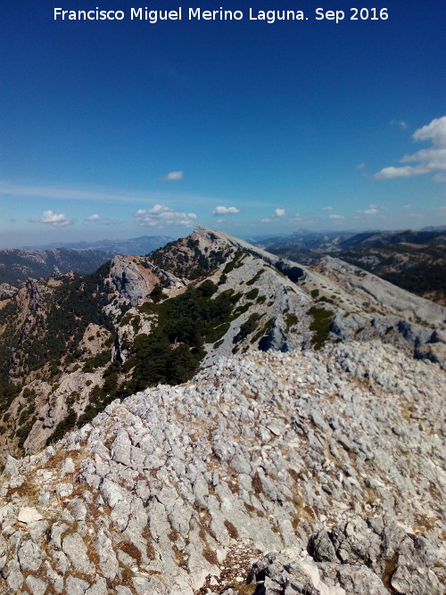 Pen del Guante - Pen del Guante. Vistas hacia el Aguiln del Loco