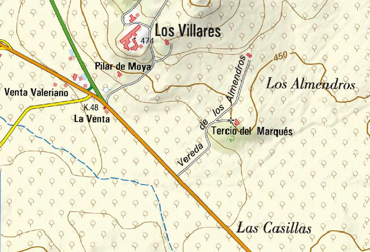 Cortijo Tercio del Marqus - Cortijo Tercio del Marqus. Mapa