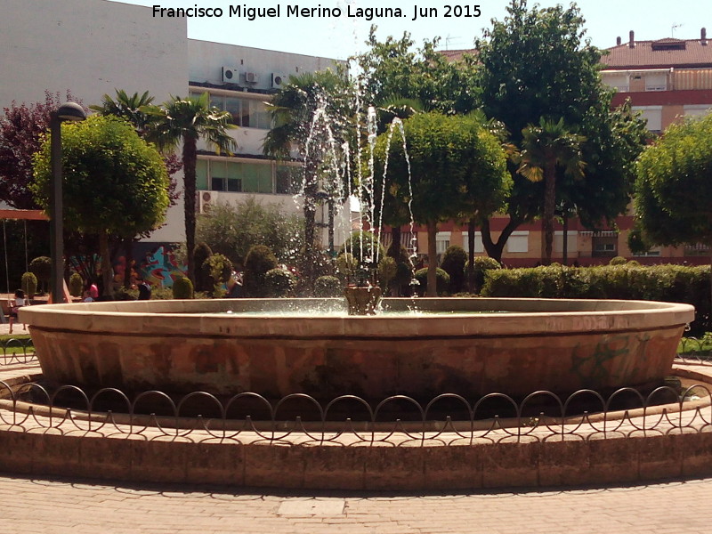 Fuente del Parque Vandelvira - Fuente del Parque Vandelvira. 