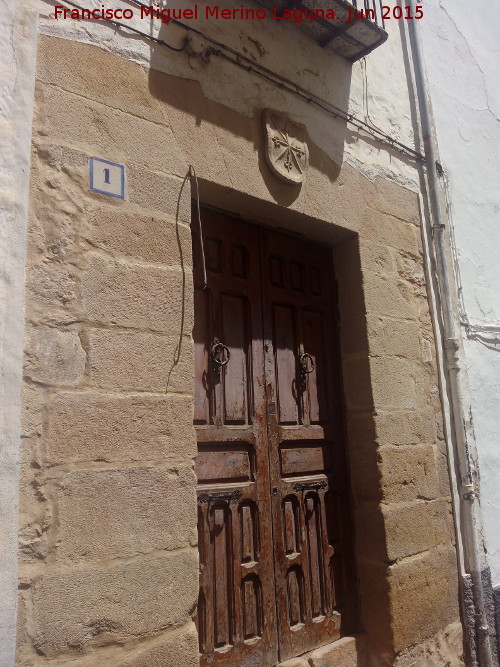 Casa de la Calle San Juan de la Cruz n 1 - Casa de la Calle San Juan de la Cruz n 1. Portada