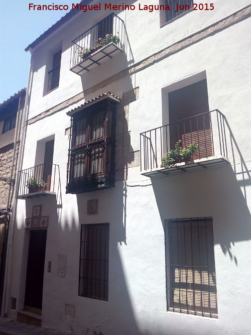 Casa de la Calle Juan Montilla n 18 - Casa de la Calle Juan Montilla n 18. Fachada