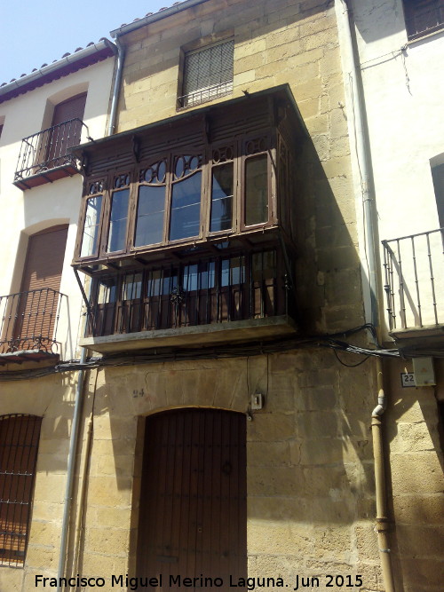 Casa de la Calle Juan Montilla n 24 - Casa de la Calle Juan Montilla n 24. Fachada