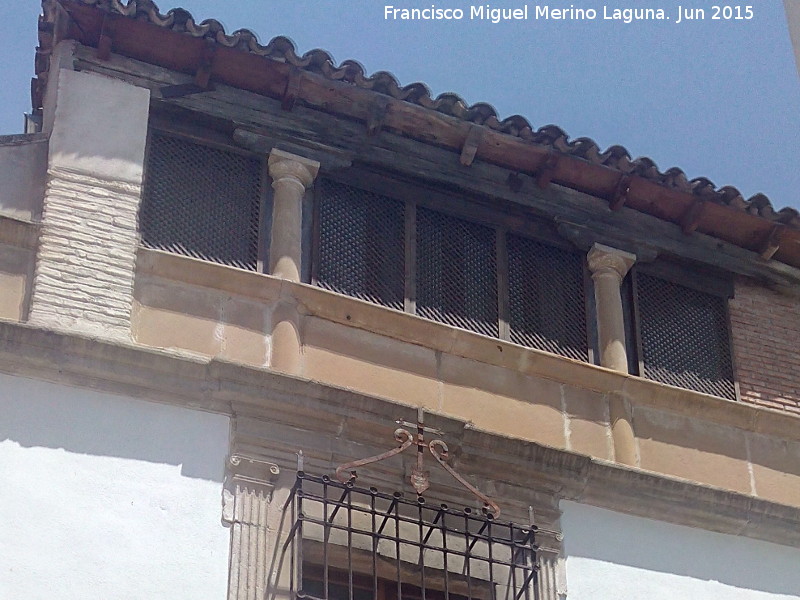 Casa de la Calle Alcolea n 6 - Casa de la Calle Alcolea n 6. Galera mirador