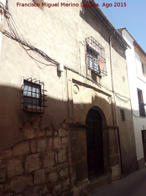 Casa de la Calle San Jorge n 16 - Casa de la Calle San Jorge n 16. Fachada