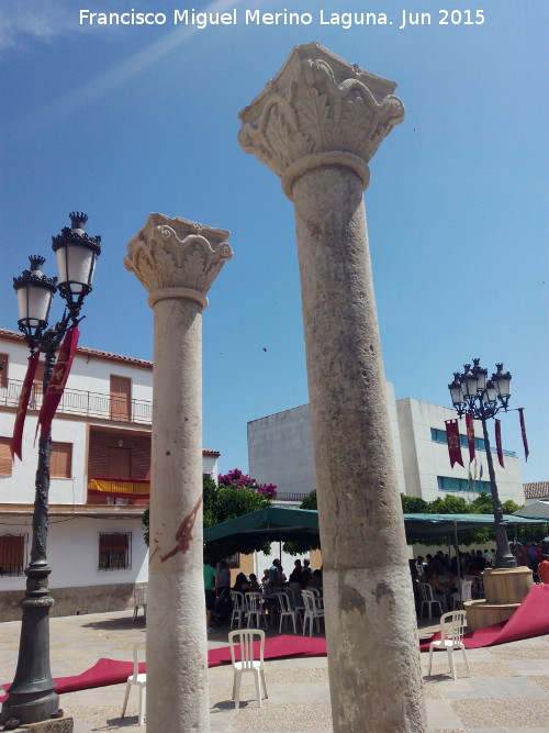 Plaza de la Constitucin - Plaza de la Constitucin. Columnas
