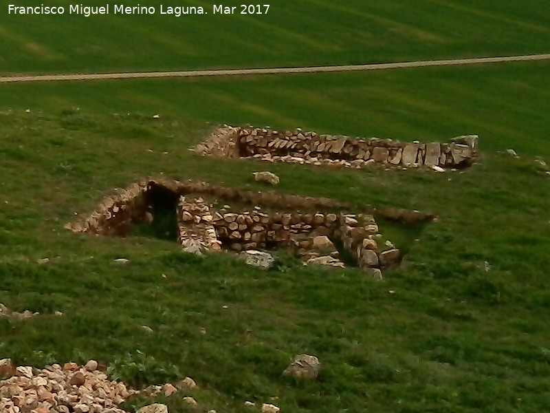 Oppidum Alarcos - Oppidum Alarcos. Zona asentada sobre la antigua necrpolis