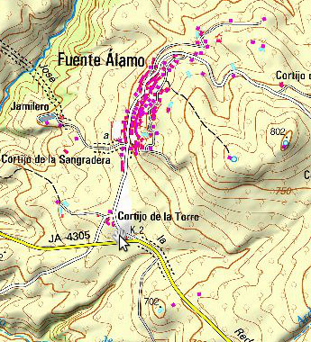 Cortijo de la Torre - Cortijo de la Torre. Mapa