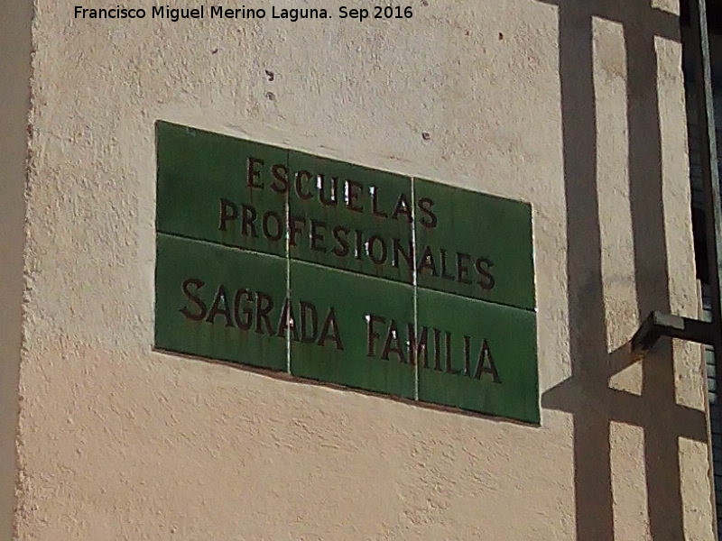 Escuela de Fuente lamo - Escuela de Fuente lamo. Placa