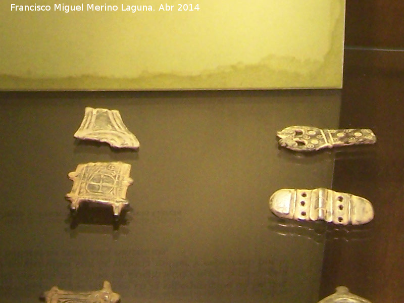 Hebilla visigoda - Hebilla visigoda. Museo Arqueolgico Profesor Sotomayor - Andjar