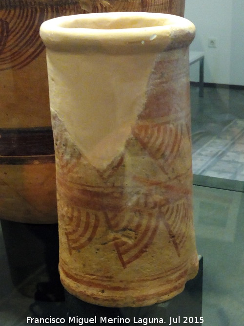 Cermica Ibera - Cermica Ibera. Vaso ibero. Siglos VI - IV a.C. Museo de la Ciudad - Alcal la Real