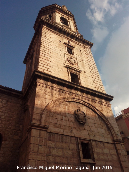 Baslica de San Ildefonso. Torre campanario - Baslica de San Ildefonso. Torre campanario. 