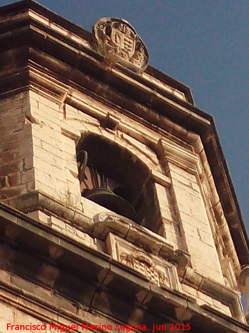 Baslica de San Ildefonso. Torre campanario - Baslica de San Ildefonso. Torre campanario. Tercer y cuarto cuerpo