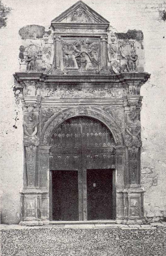 Baslica de San Ildefonso. Portada Renacentista - Baslica de San Ildefonso. Portada Renacentista. Foto antigua